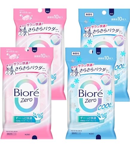 Amazon | 花王 ビオレ さらさらパウダーシート さわやかせっけんの香り